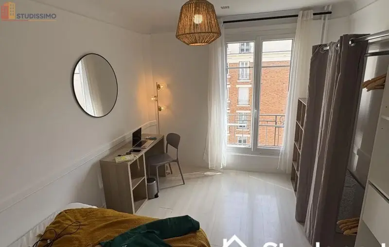 Studio meublé 9m² Courbevoie - Lumineux, 5e étage - Photo 9