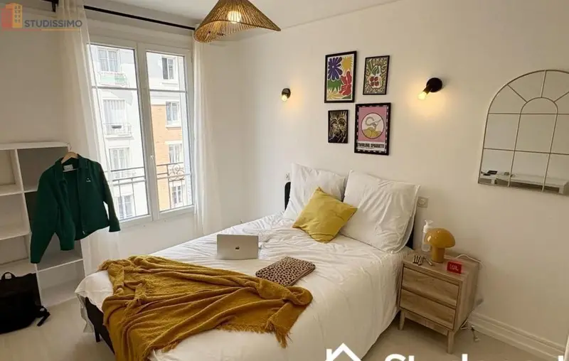 Studio meublé 9m² Courbevoie - Lumineux, 5e étage - Photo 2