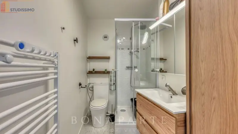 Studio meublé 26m² Asnières-sur-Seine - Lumineux, refait à neuf - Photo 3