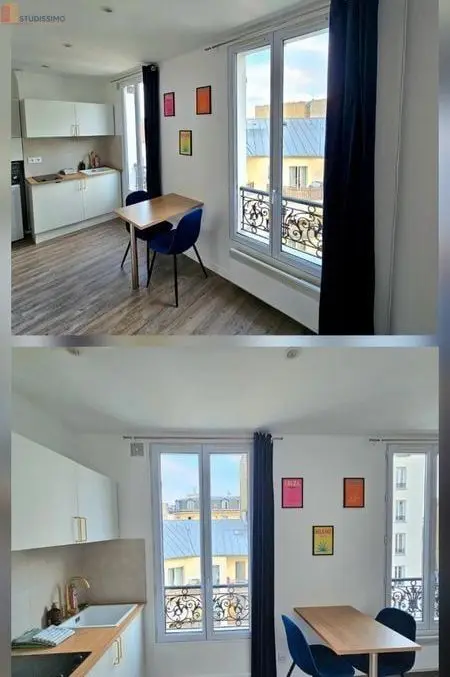 Studio 22m² Asnières-sur-Seine - Lumineux, dernier étage - Photo 5