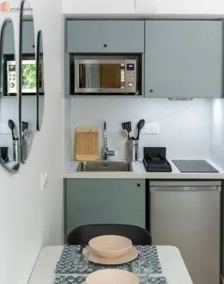 Studio meublé 19m² Puteaux - Étage élevé, DPE B - Photo 13