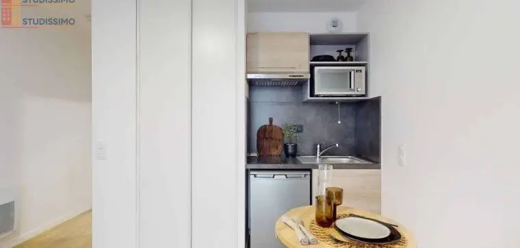 Studio meublé 21m² Fontenay-aux-Roses - Étage élevé, DPE C - Photo 4