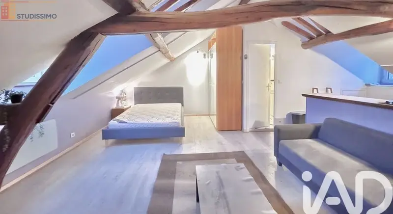 Studio 26m² Auxerre - Dernier étage, lumineux - Photo 12