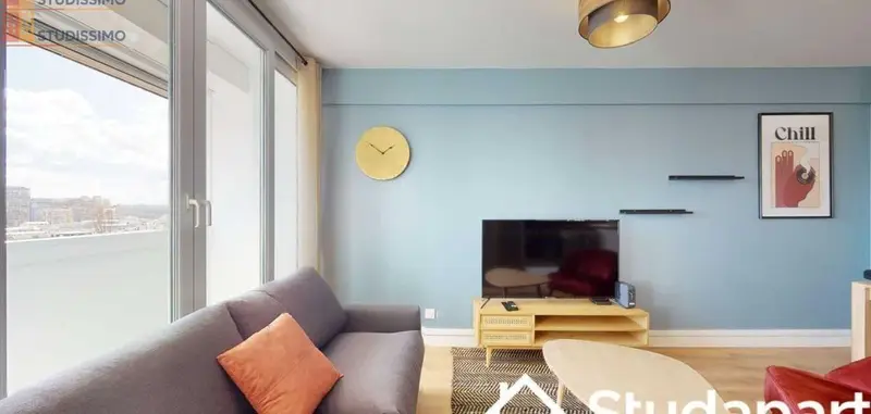 Studio meublé 11m² Puteaux - Meublé, DPE A - Photo 3