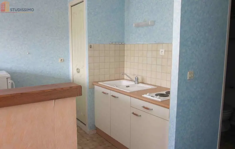 Studio 26m² Auxerre - Parking extérieur, cave - Photo 2