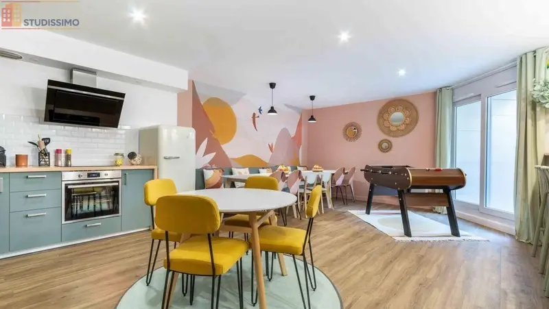 Studio 18m² Issy-les-Moulineaux - Meublé, résidence étudiante - Photo 1