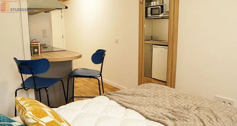 Studio 18m² Boulogne-Billancourt - Meublé, résidence sécurisée - Photo 15