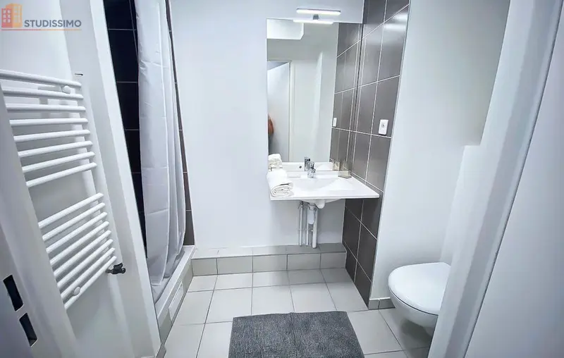 Studio 18m² Boulogne-Billancourt - Meublé, résidence sécurisée - Photo 6