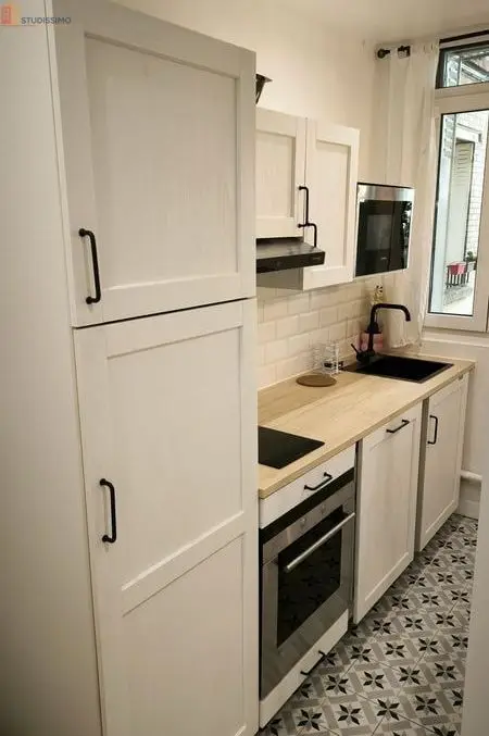 Studio meublé 21m² Asnières-sur-Seine - Meublé, DPE D - Photo 2