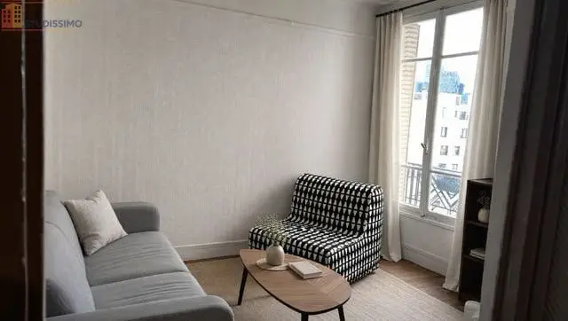 Studio meublé 23m² Courbevoie - Lumineux, vue La Défense - Photo 4
