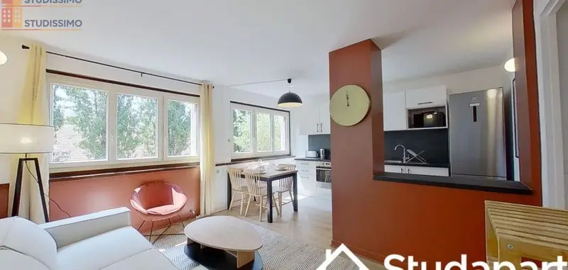 Studio meublé 10m² Clichy 92110 - Meublé, DPE A - Photo 3