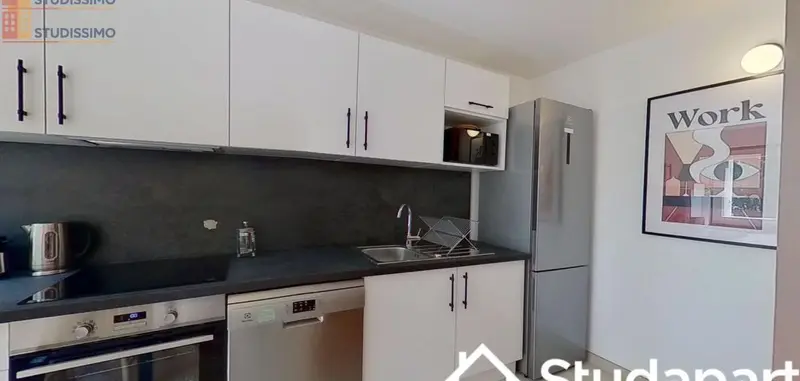 Studio meublé 10m² Clichy 92110 - Meublé, DPE A - Photo 2