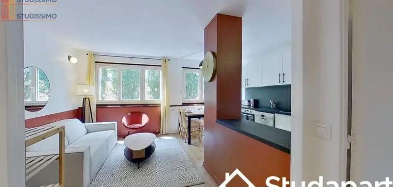 Studio meublé 10m² Clichy 92110 - Meublé, DPE A - Photo 1