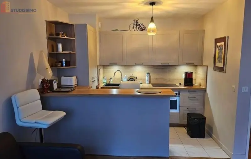 Studio meublé 26m² Courbevoie - 6e étage, lumineux - Photo 8