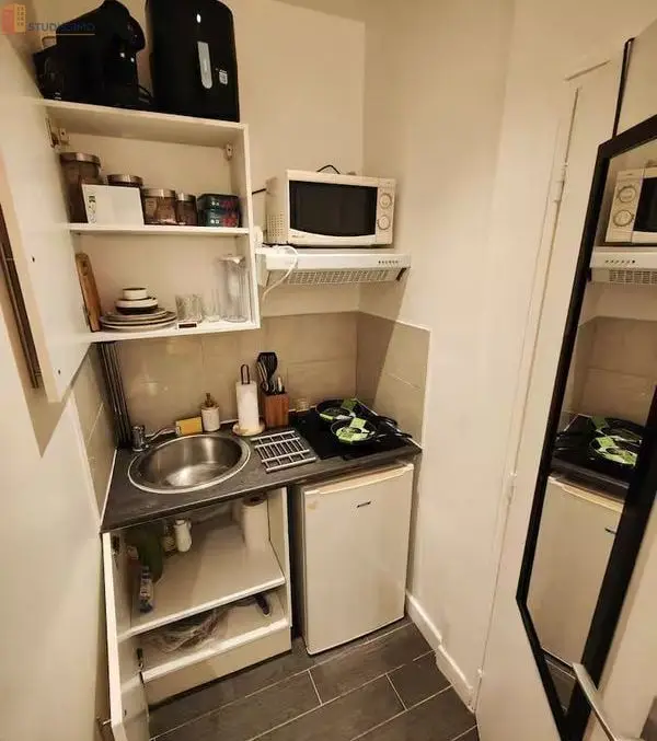 Studio 13m² Saint-Ouen-sur-Seine - Meublé, proche mairie - Photo 4