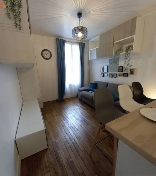 Studio meublé 20m² Le Raincy - Meublé, DPE C - Photo 2
