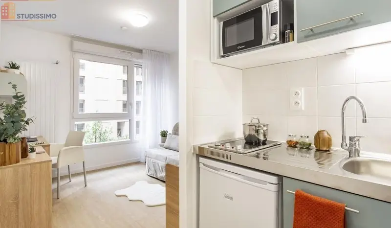 Studio meublé 18m² Bobigny - Meublé, DPE C - Photo 1
