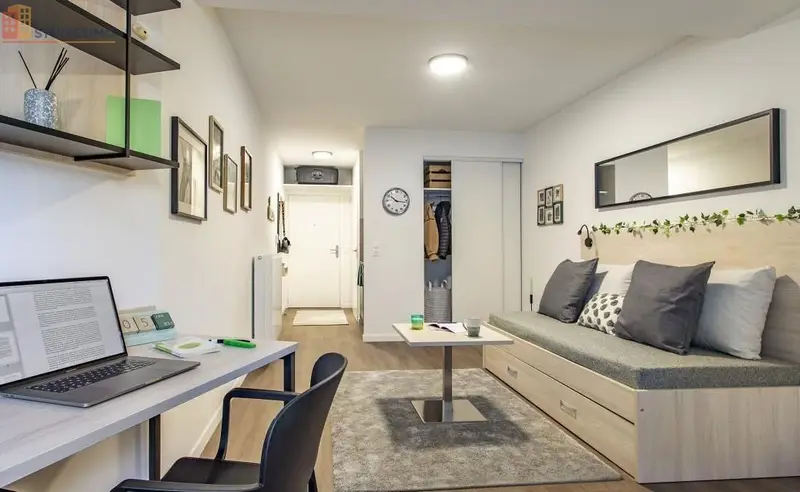 Studio meublé 18m² Bobigny - Meublé, DPE C - Photo 5