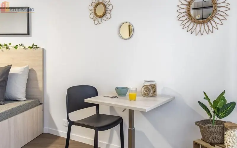Studio meublé 18m² Bobigny - Meublé, DPE C - Photo 3