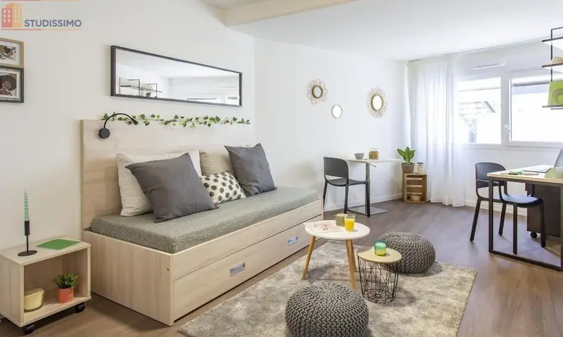 Studio meublé 18m² Bobigny - Meublé, DPE C - Photo 1