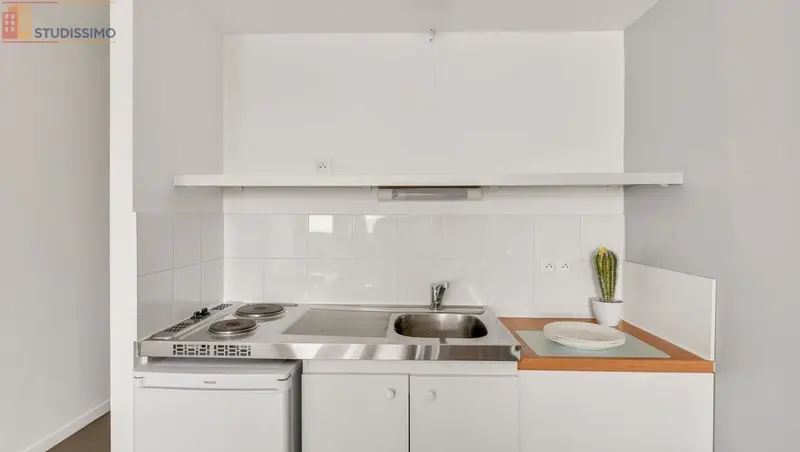 Studio 17m² Aubervilliers - Meublé, résidence étudiante - Photo 4