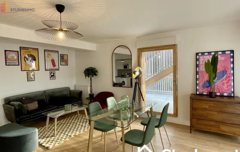Studio meublé 21m² Montreuil - Lumineux, DPE A - Photo 2