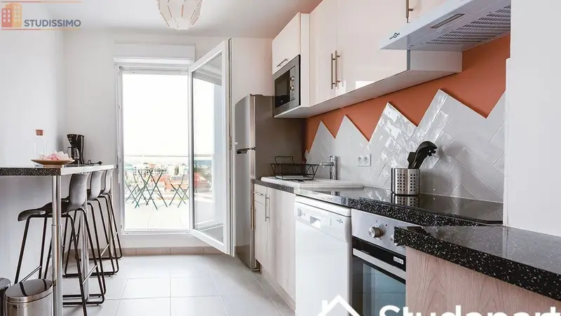 Studio 10m² Noisy-le-Grand - Meublé, 5e étage - Photo 6