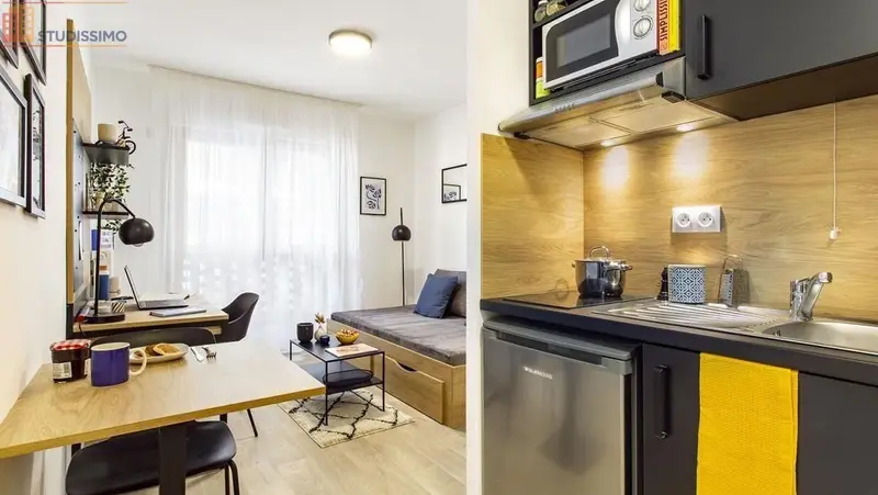 Studio meublé 18m² Villetaneuse - Meublé, 1 pièce - Photo 16