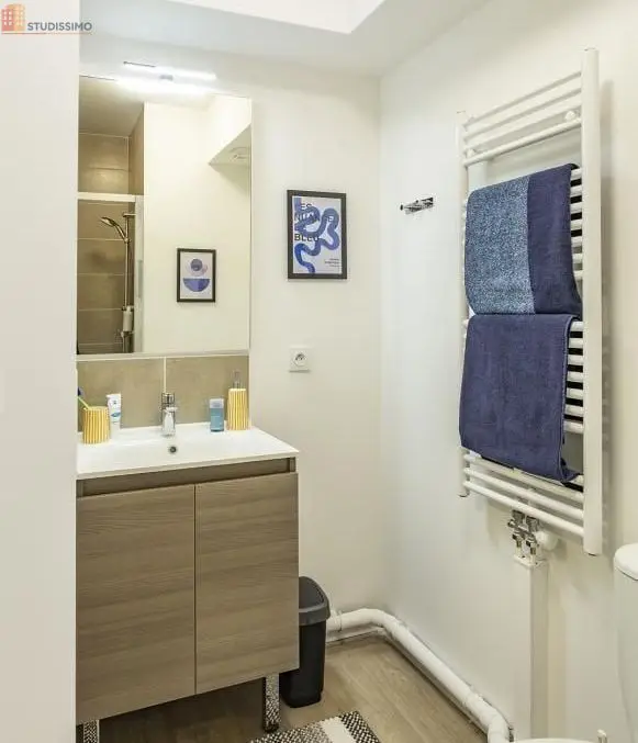 Studio meublé 18m² Villetaneuse - Meublé, 1 pièce - Photo 1