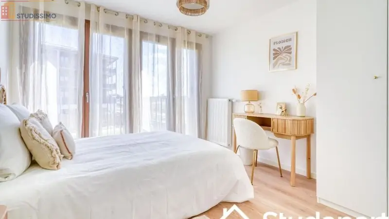 Studio meublé 11m² Saint-Denis - Étage élevé, DPE B - Photo 7