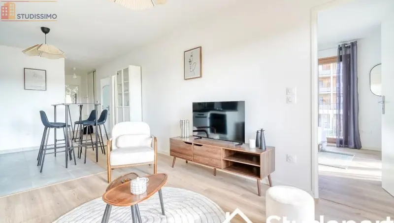 Studio meublé 11m² Saint-Denis - Étage élevé, DPE B - Photo 5