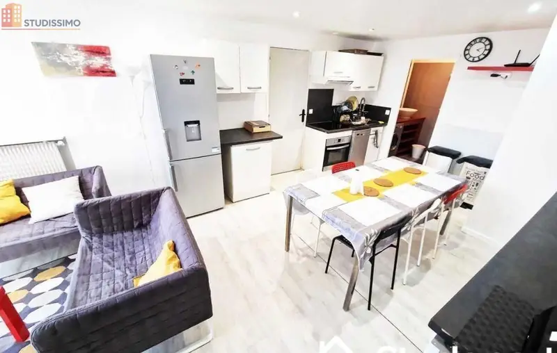Studio meublé 9m² Saint-Denis 93380 - Meublé, DPE A - Photo 1