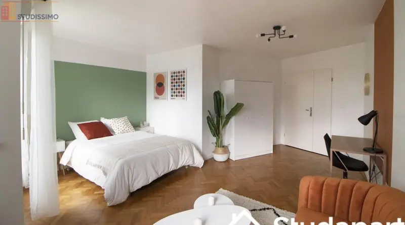 Studio meublé 10m² Saint-Denis 93210 - Lumineux, 6e étage - Photo 8