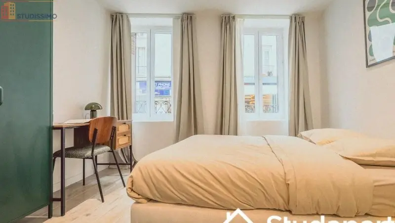 Studio meublé 13m² Montreuil 93100 - Meublé, DPE B - Photo 10