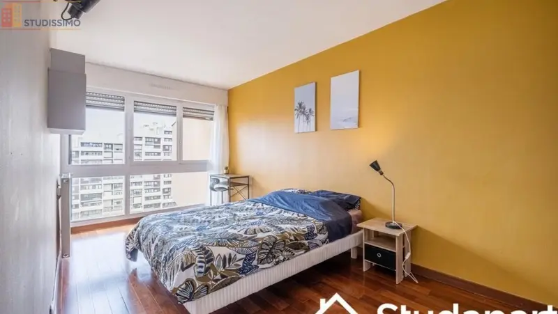 Studio meublé 15m² Sevran - Lumineux, 10e étage - Photo 1