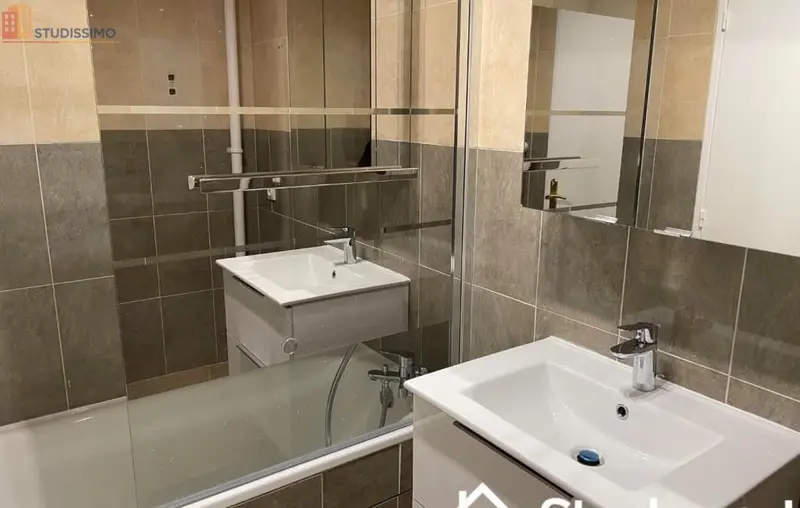 Studio meublé 13m² Saint-Denis 93380 - 7e étage, DPE A - Photo 2