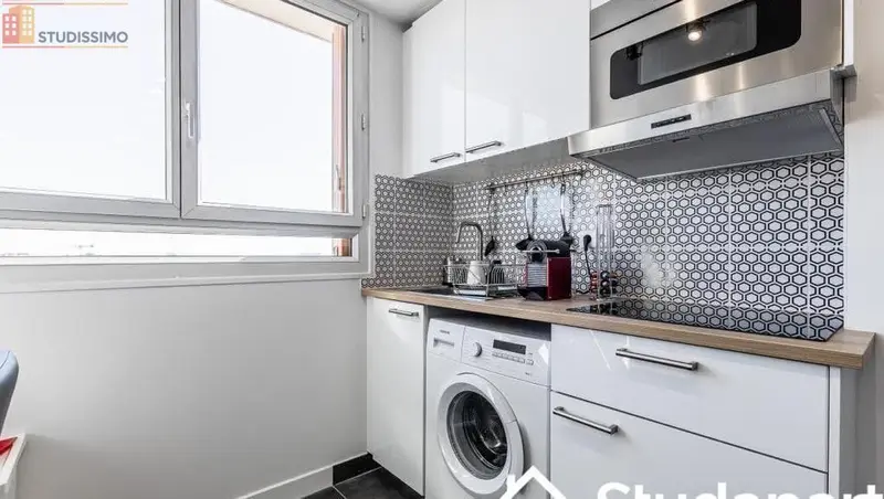 Studio meublé 12m² Noisy-le-Sec - Calme, 4e étage - Photo 8