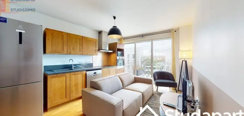 Studio meublé 9m² Saint-Denis 93200 - Meublé, DPE A - Photo 7