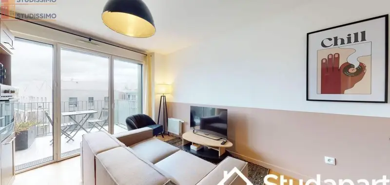 Studio meublé 9m² Saint-Denis 93200 - Meublé, DPE A - Photo 5