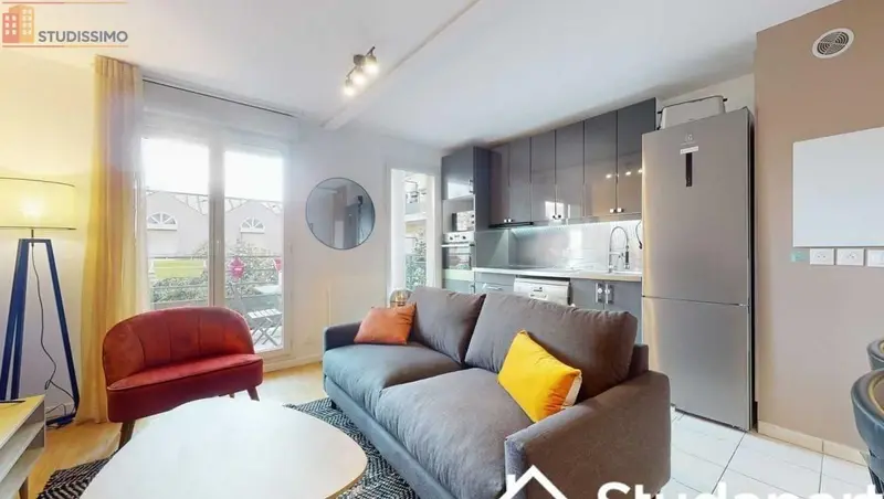 Studio meublé 9m² Saint-Denis 93210 - Meublé, DPE A - Photo 12