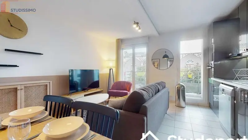 Studio meublé 9m² Saint-Denis 93210 - Meublé, DPE A - Photo 6