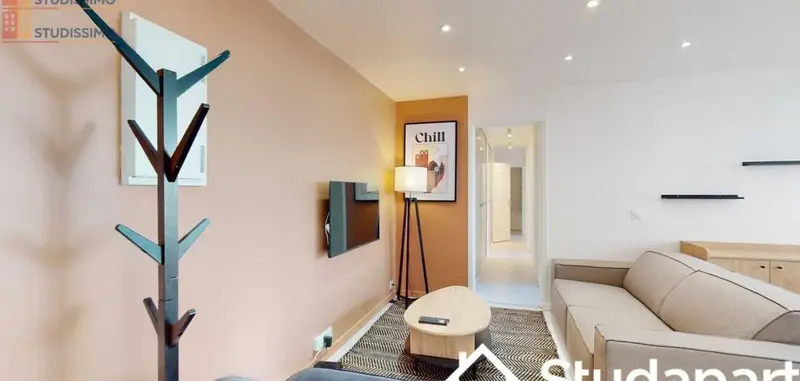 Studio meublé 10m² Noisy-le-Grand - Calme, lumineux - Photo 3