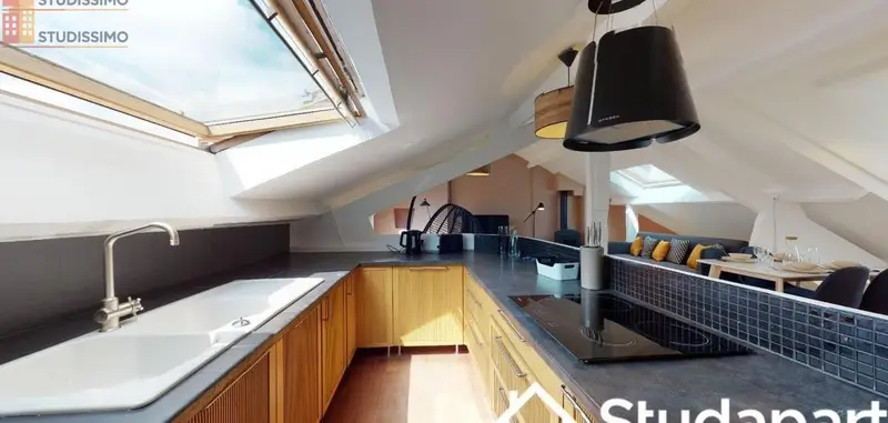 Studio meublé 11m² Saint-Denis 93200 - Meublé, DPE A - Photo 2