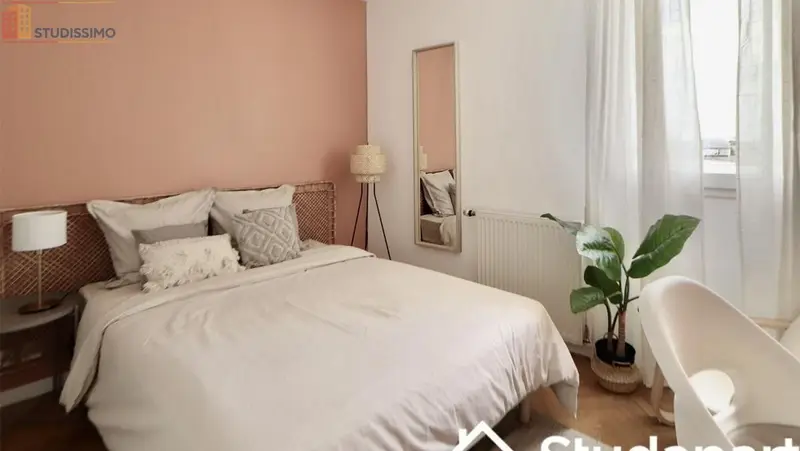 Studio meublé 10m² Saint-Denis 93210 - Étage élevé, lumineux - Photo 3