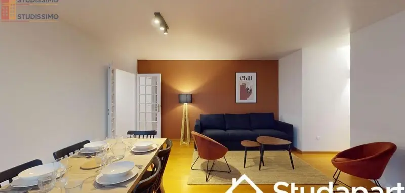 Studio meublé 10m² Bobigny - Lumineux, DPE A - Photo 5