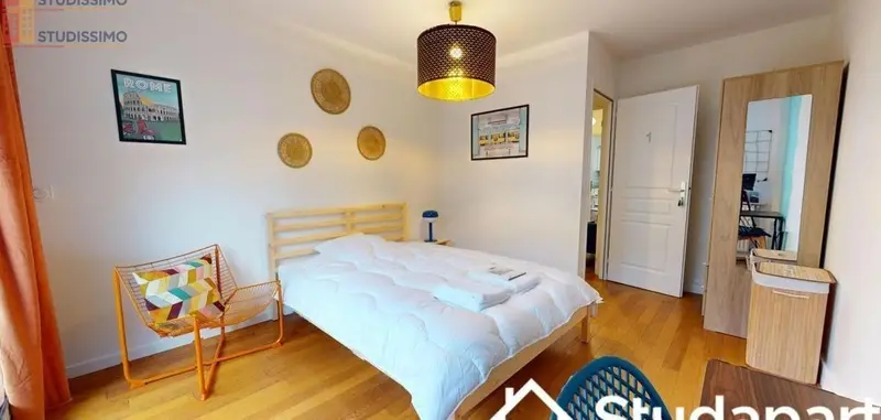 Studio meublé 10m² Montreuil - Meublé, DPE A - Photo 7