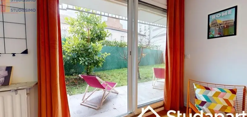Studio meublé 10m² Montreuil - Meublé, DPE A - Photo 2