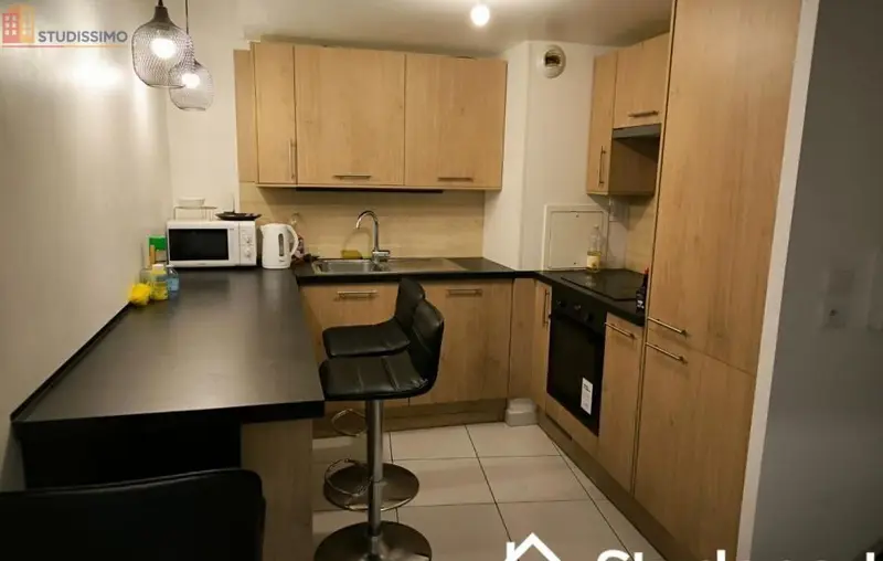 Studio meublé 30m² Aubervilliers - Meublé, lumineux - Photo 8