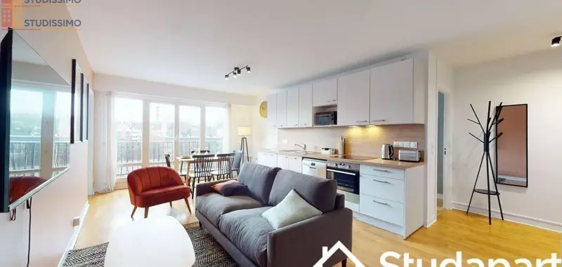 Studio meublé 11m² Villemomble - Lumineux, vue dégagée - Photo 13