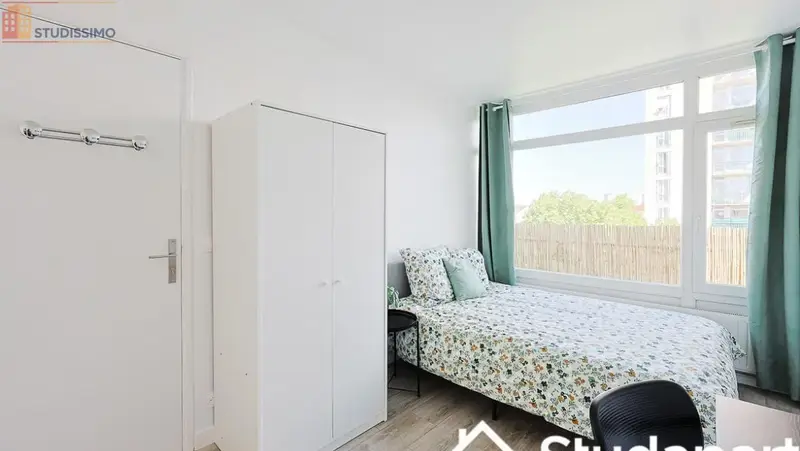 Studio 11m² Noisy-le-Sec - Meublé, 4e étage - Photo 1